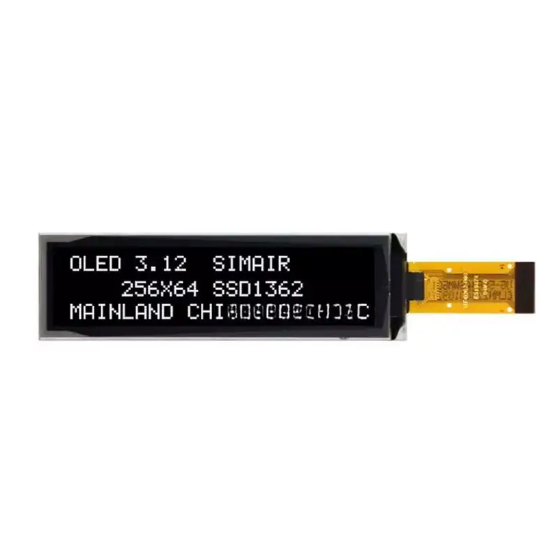 Winter Essential High-Definition SPI Serial Display Screen Module 3.12 Inch OLED 1311 Chip Contrast Low Power Consumption No Bac