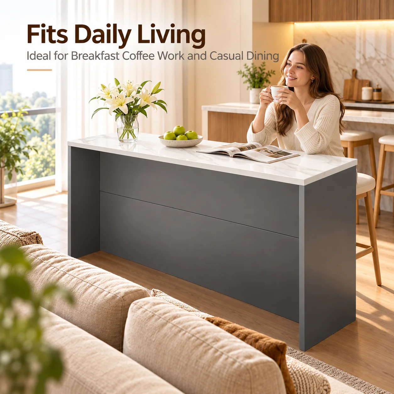 AOLIVIYA Narrow Bar Table Mode - Commercial Kitchen And Bar review and price