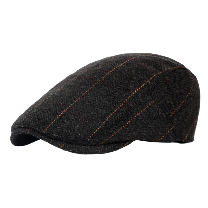 Adjustable Newsboy Hats for Men Women Flat Cap Male Female Youth Boys Girls Irish Cabbie Gatsby Tweed Ivy