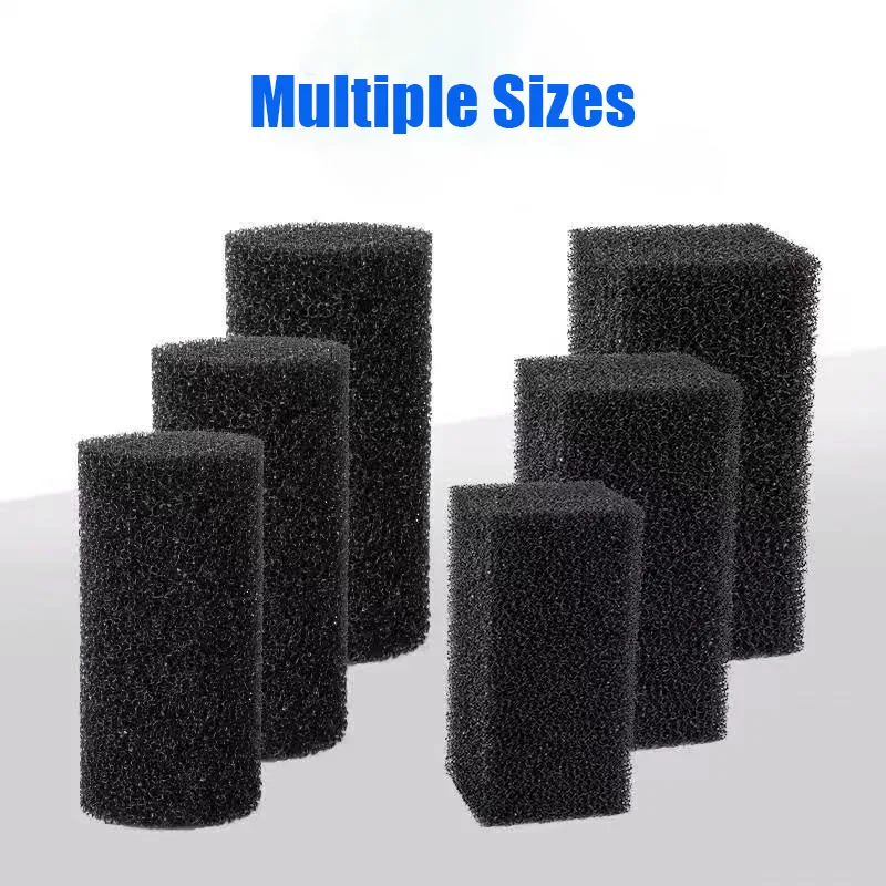 Aquarium Filter Bio Sponge High-density Water Purification Biochemical Sponge Pond Fish Tank Filter Media Replacement Cotton