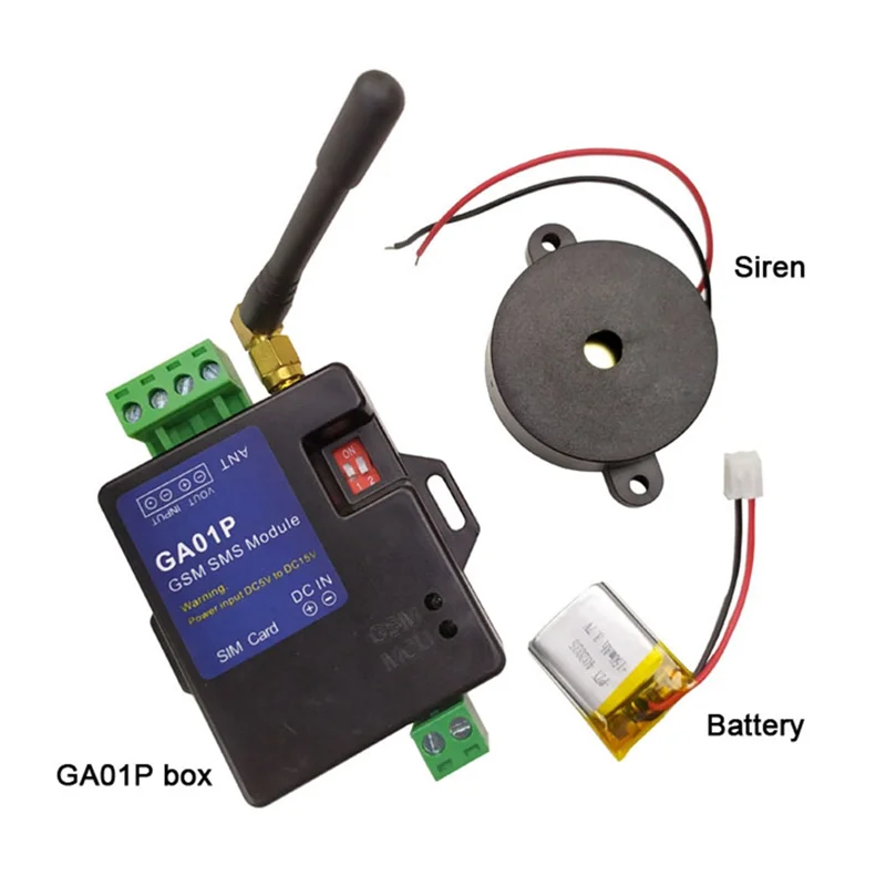 AC56-GA01P Vending Machine GSM Alarm Box Support Power Failure Alert One Alarm Input One Alarm Voltage Output