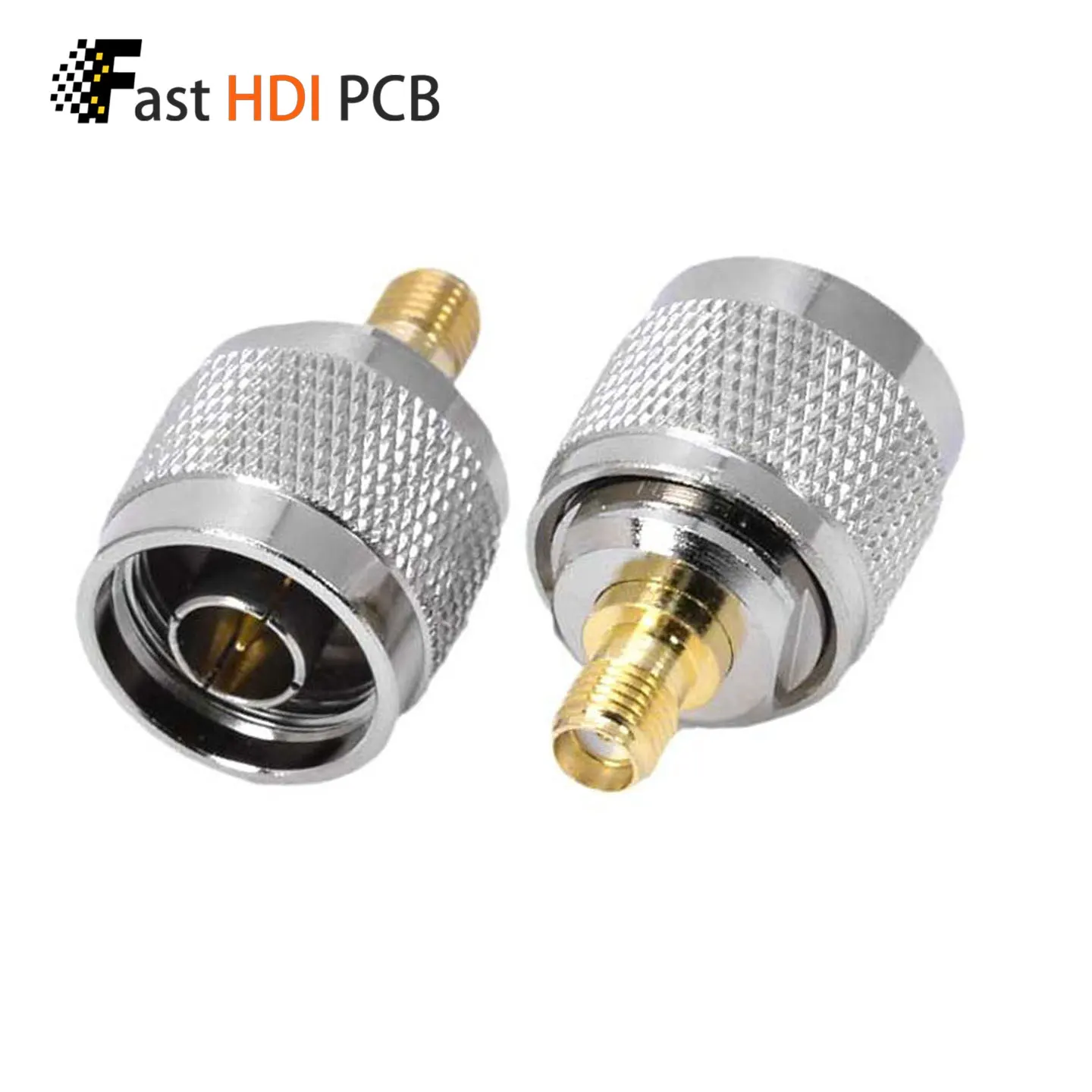 N Male to SMA Female Adapter 50 Ohm RF Coaxial Connector N Type to SMA Antenna Adapter for WiFi Radio CCTV SDR Ham Radio Extende