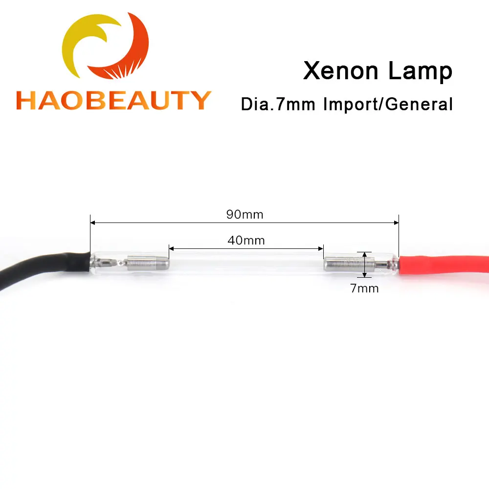 IPL Xenon Lamp 7*50*110 Xenon Strobe Lights Xenon Flash Lamp Hand Tools For OPT Hair Removal IPL Photon Eyebrow Laser Machine