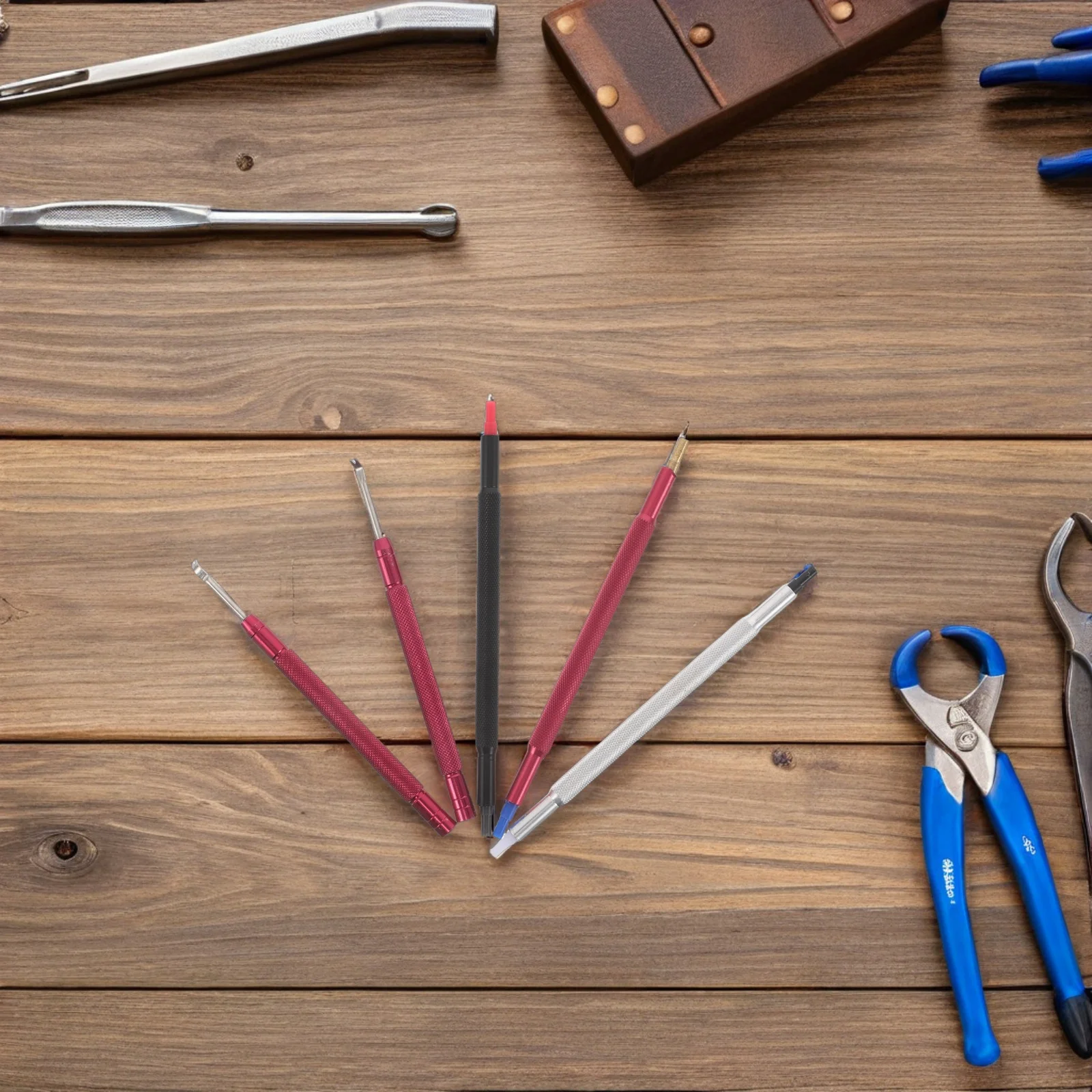 

1set 1Set Watch Repair Tools Watchmaker Repair Tool Kit With Hand Presser Pin Remover Band Adjustment Link Removal Wristwatch