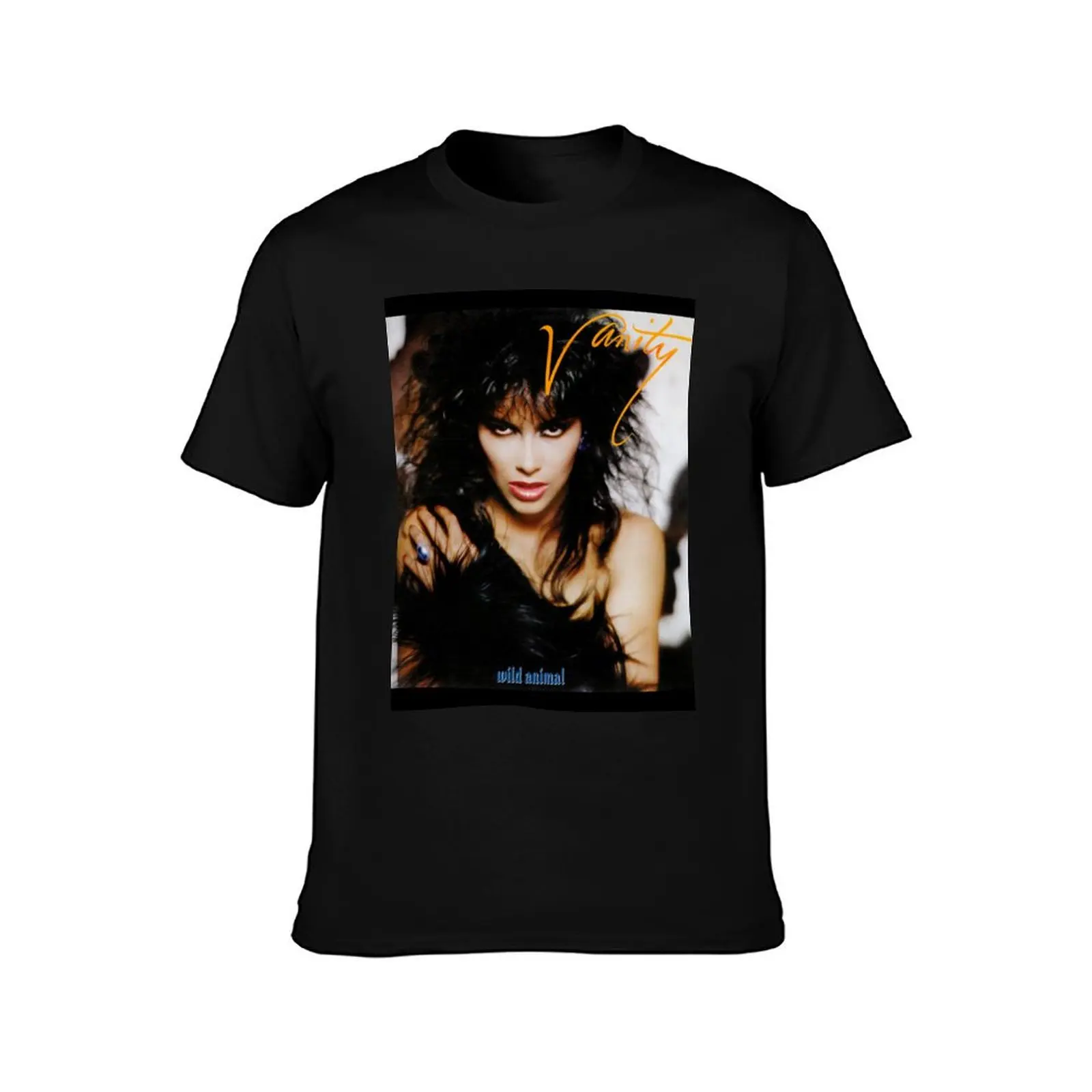 vanity-animal T-Shirt Summer Casual Cotton Tee Oversized Streetwear Tops Vintage Graphic Print Loose Fit Short Sleeve