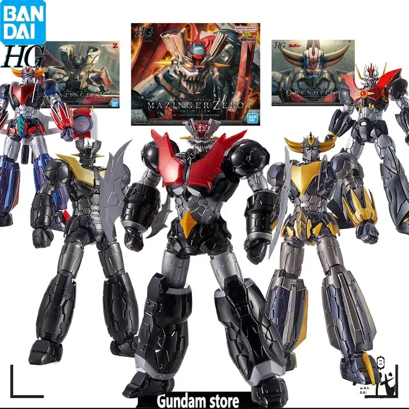 Bandai Original Anime Action Figure HG The demon ZERO Gulientessa  Caesar  Assembly Toys for Gift Combination Model kit Collect