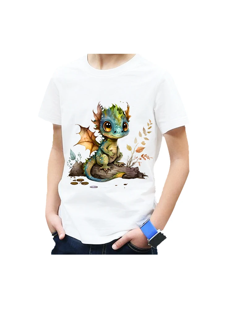 2PCS 15cm chameleon cartoon animal heat transfer sticker Iron On children's clothing T-shirt sweatshirt DIY decoration