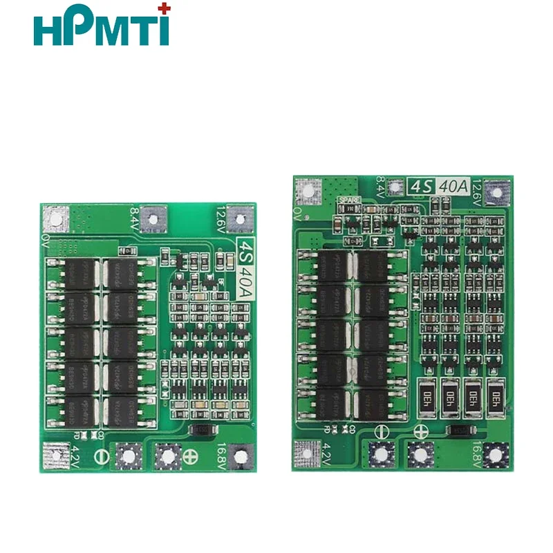 3S 4S 40A Li-ion Lithium Battery Charger Protection Board 18650 BMS For Drill Motor 11.1V 12.6V/14.8V 16.8V Enhance/Balance