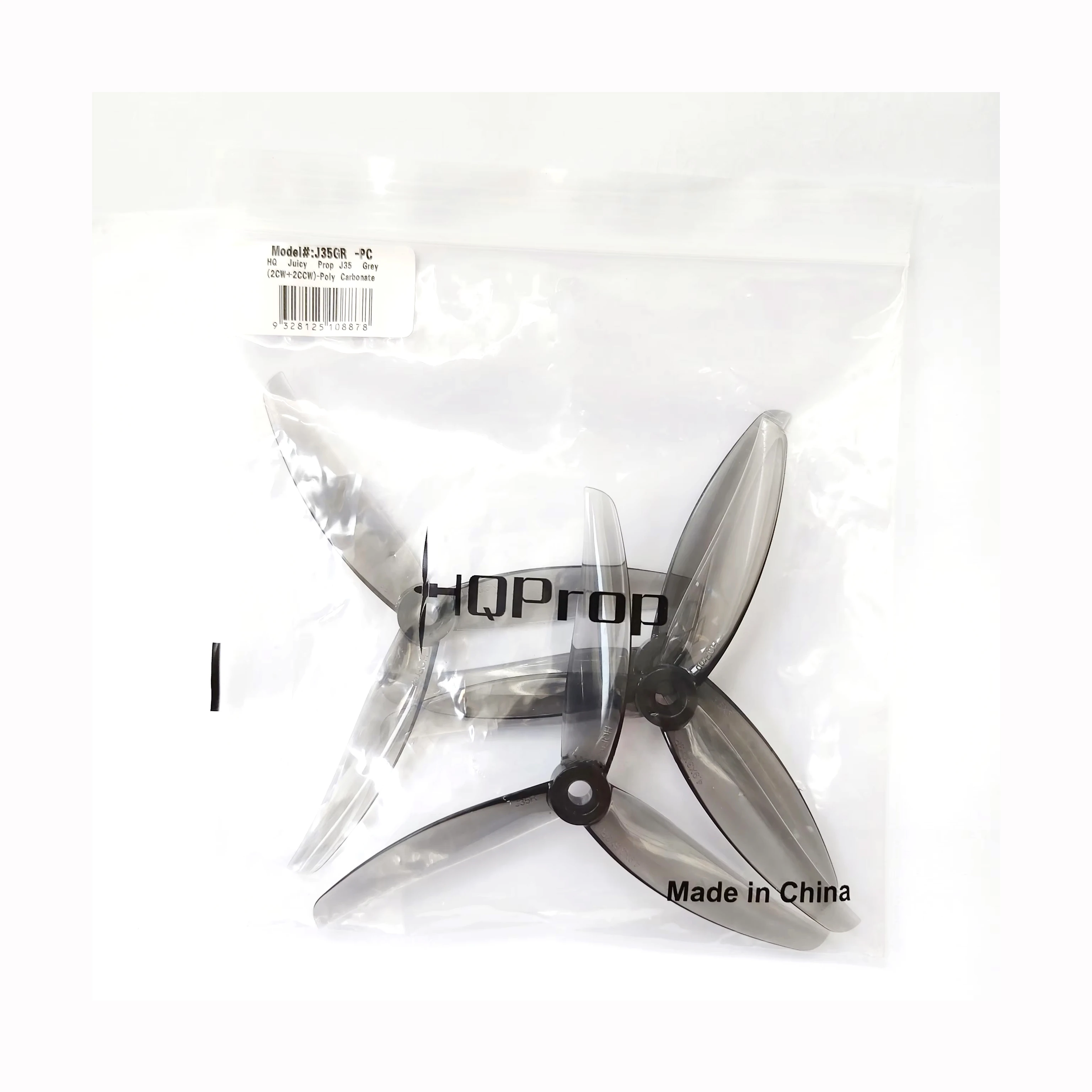 2/4 Pairs HQProp J35 4.9X3.5X3 Blue / Grey 5 Inch 3-Blade PC Propellers 5mm Shaft FPV Racing Drone Blades Propellers