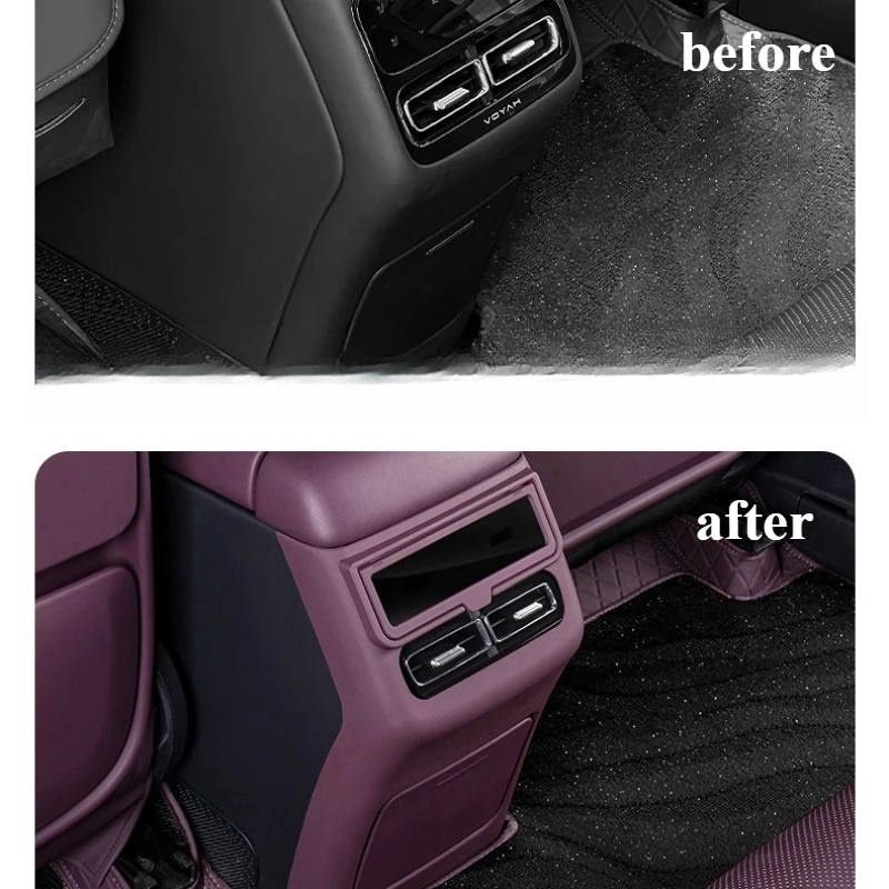 Rear Armrest Anti-kick Screen Protector For VOYAH FREE+ Courage 2025 Anti-accidental Touch Cover Car Accessories Modification