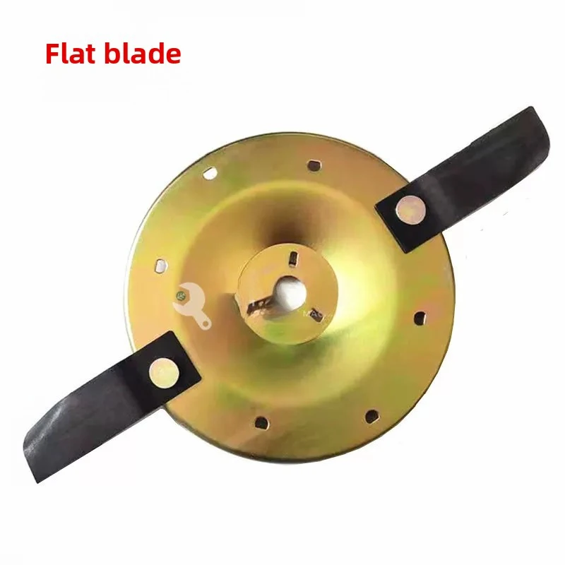 XMSJ Thickened Manganese Steel Flat & Concave Cutting Blades for Honda GXV160 HRJ196 HRJ216 Hand Push Lawn Mower Spare Parts