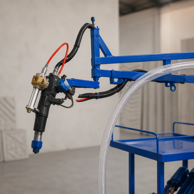 GRC Concrete Mortar Sprayer Machine Cement Pump for Wall Panel Plastering Building Construction Decoration
