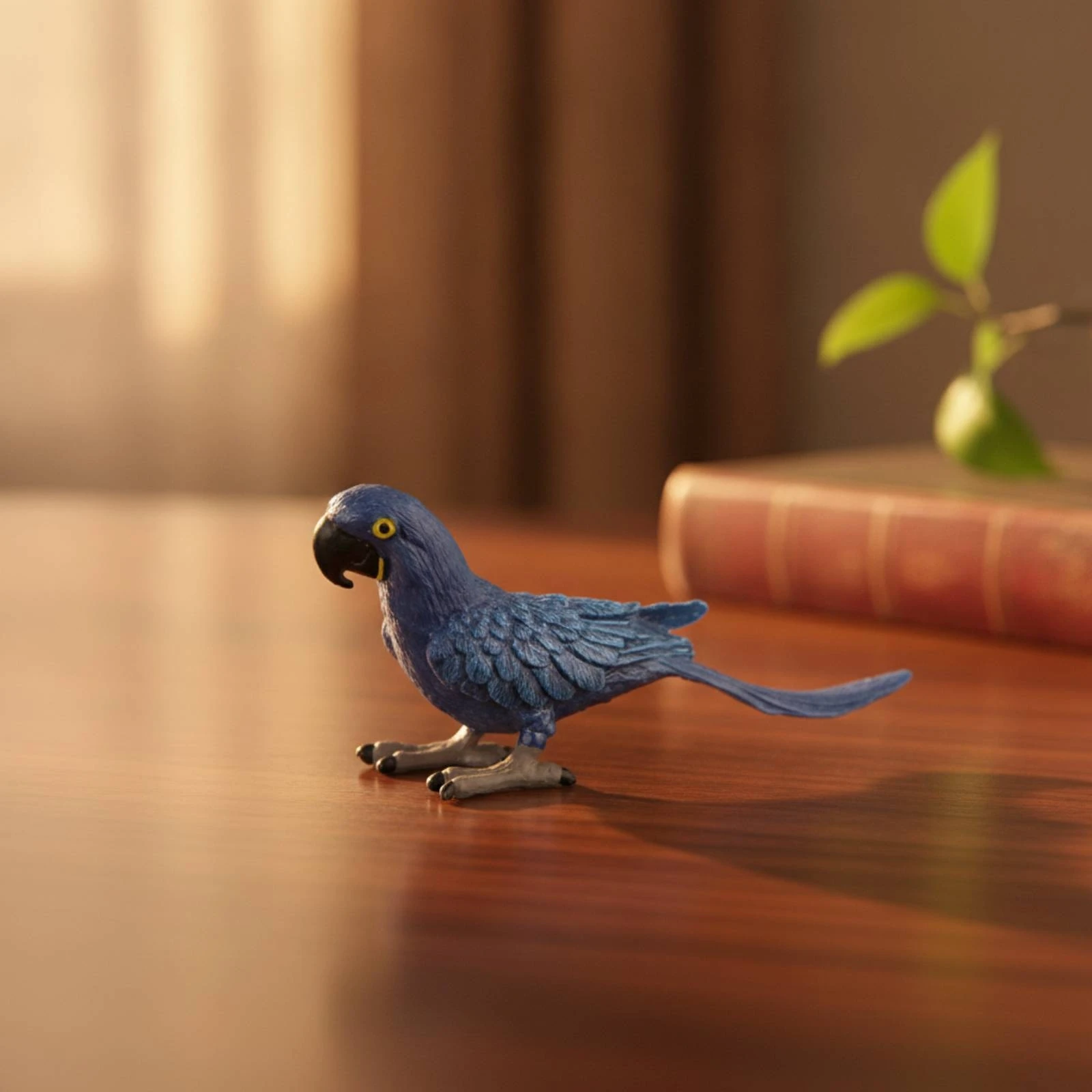 Bird Figurine Collectible Small Bird Ornament Animal Model Indoor Sculpture Antique for Collectors, Shelf, Desk