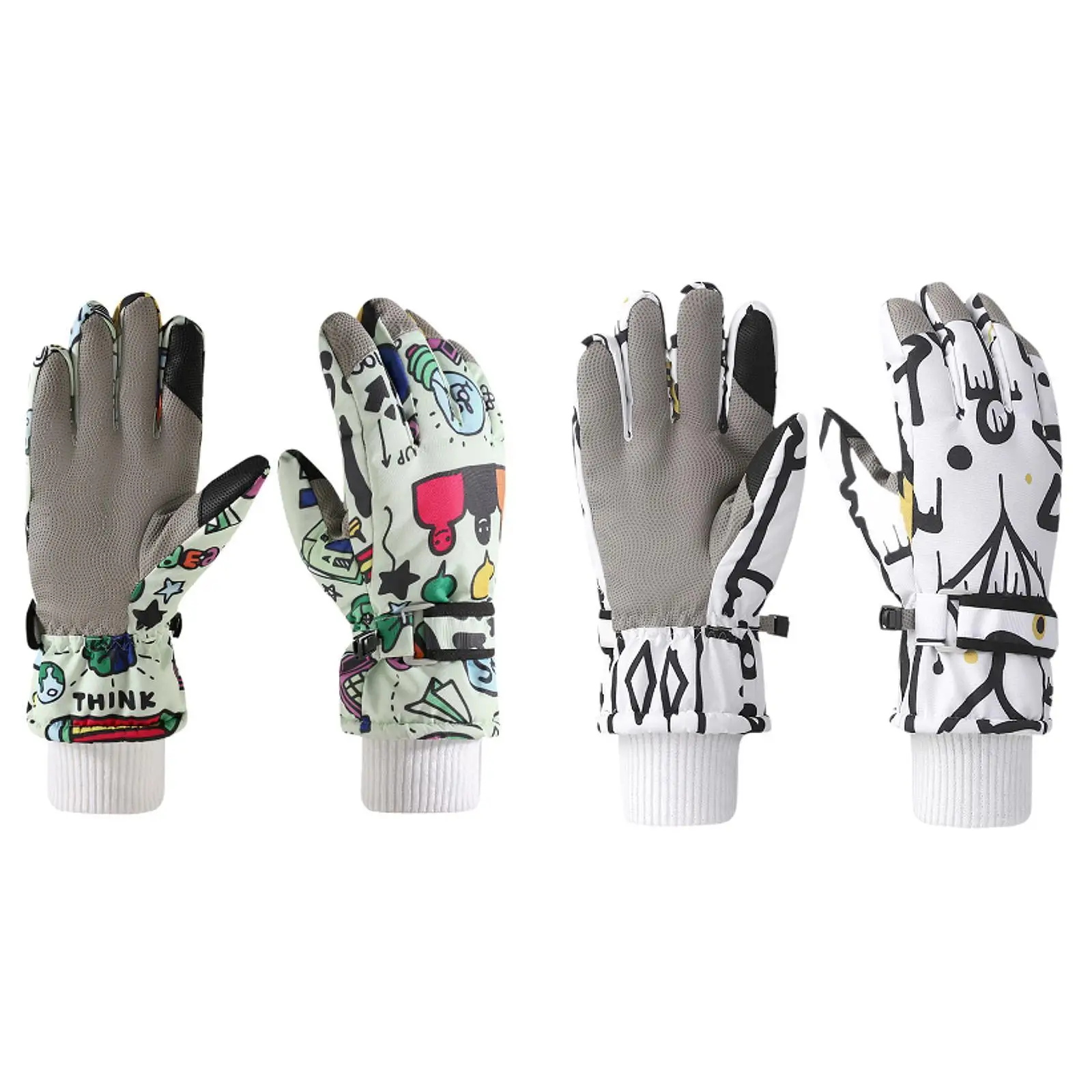 

Варежки с сенсорным экраном, зимние перчатки, мужские портативные защитные перчатки, легкие лыжные перчатки