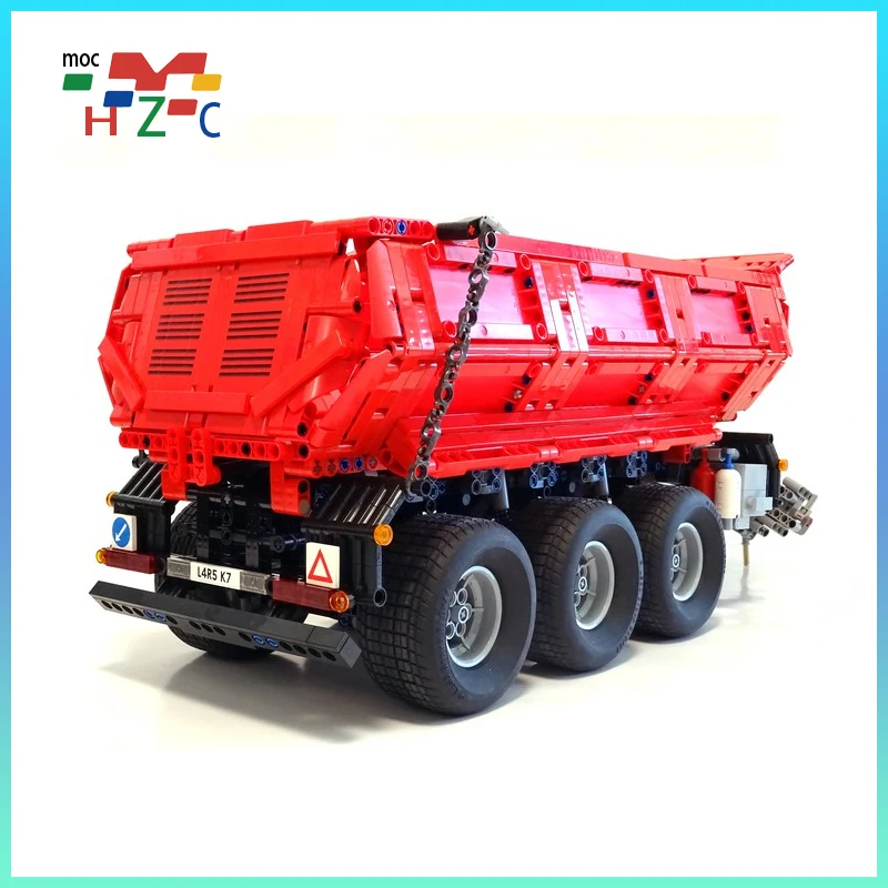 MOC-8830 Trailer Is Suitable for 42054 Building Blocks Tractor Dump Trailer Carriage Assembly Toys  Gifts