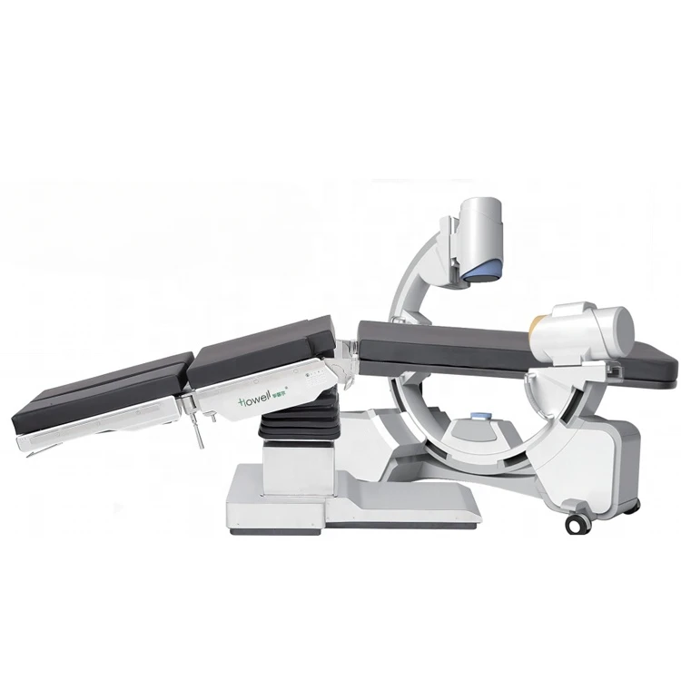 QP1 Electro-hydraulic Angiography Surgery bed  interventional OR OT table good vascular fluoroscopy effect