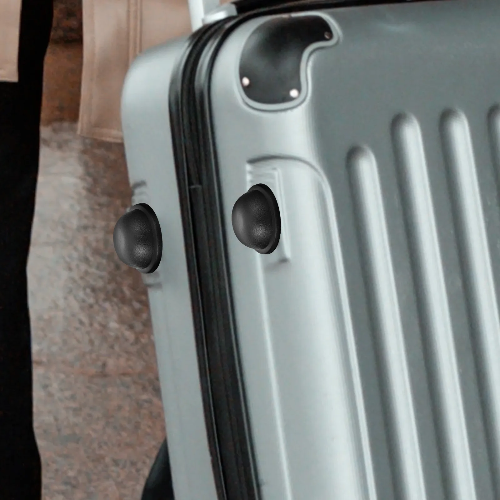 

4Pcs Bag Rivet Plastic Durable Replacement Repair Suitcase Handbag Bottom Studs DIY Accessories for Travel Bag Rivets