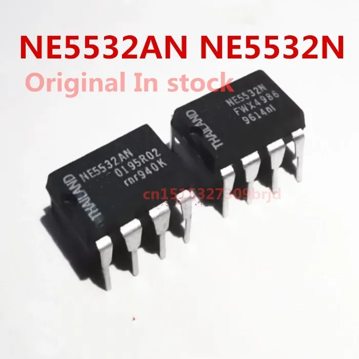 Original 10PCS/ NE5532AN NE5532N DIP-8