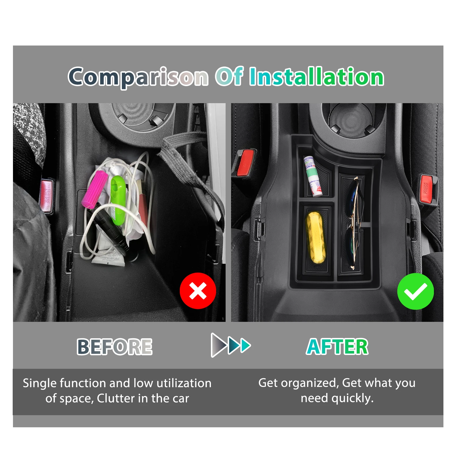 Новый автомобильный подлокотник для хранения Hyundai Kona SX2 Hybird PHEV 2024 2025, оригинальный контейнер с центральным управлением Kona SX2, аксессуары H