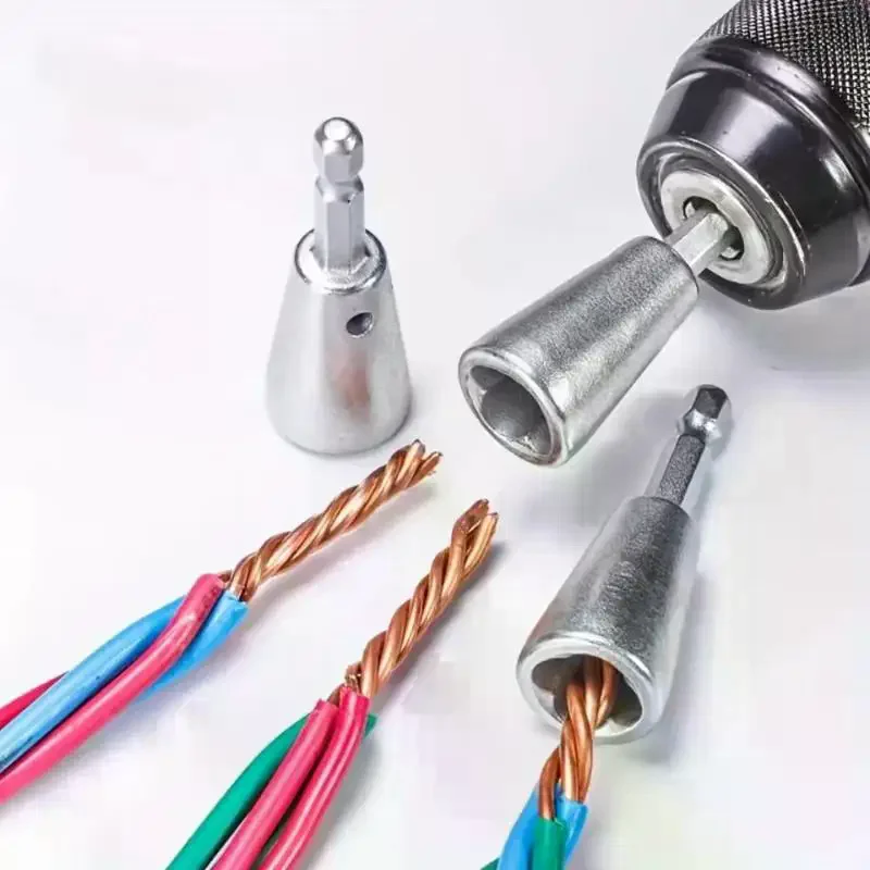 Wire Twisting Tools Quickly Twister Electrician Artifact For Power Drill Drivers Twisted Connector Cable Device Multi-tool 1PC