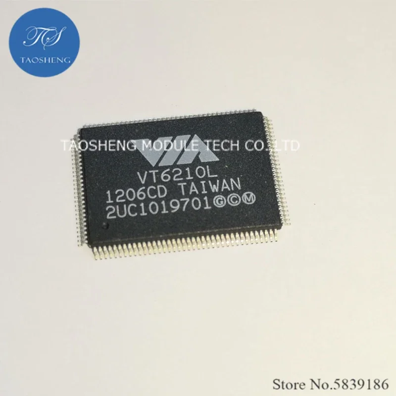 1pcs 100% New&Original VT6210L VT6210LG CD LQFP-128【TAOSHENG】MODULE #TS10044
