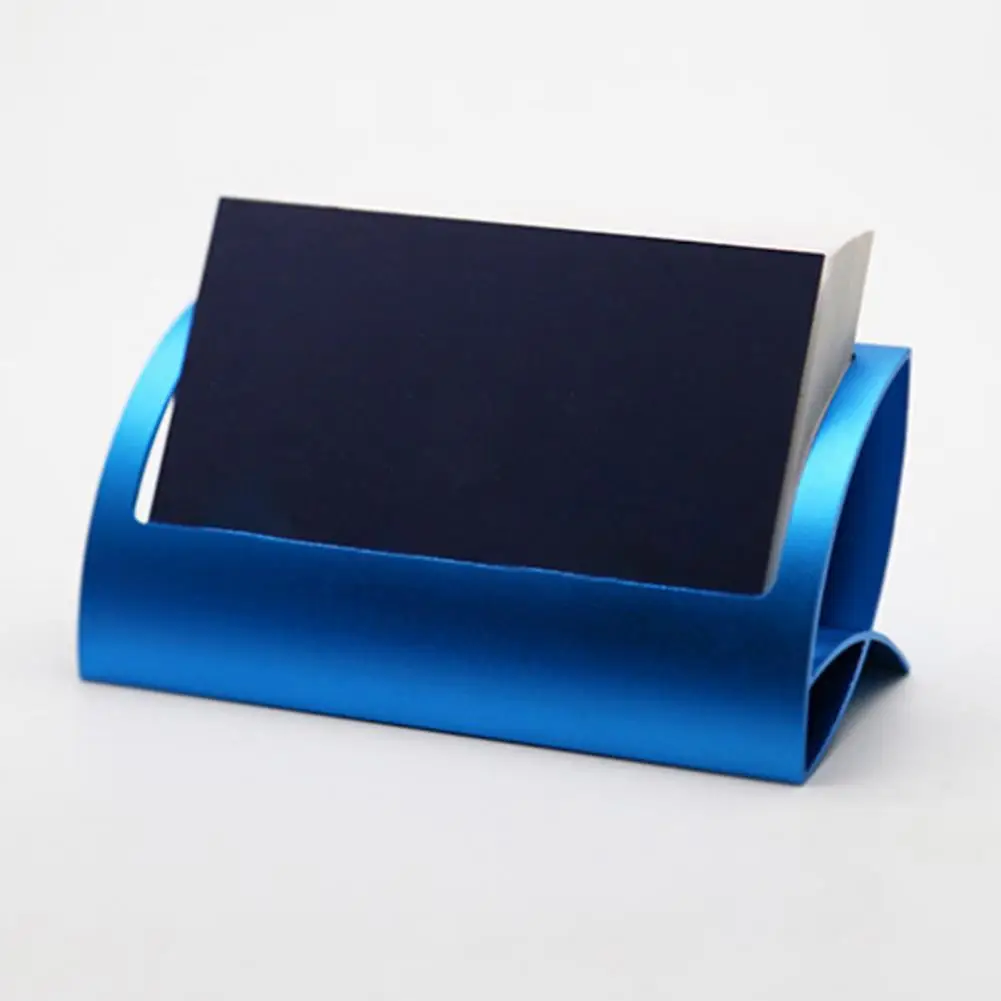 Business Card Holder Long Lasting Card Display Holder Vibrant Color Business Card Stand Memo Clip Holder Anti-deform
