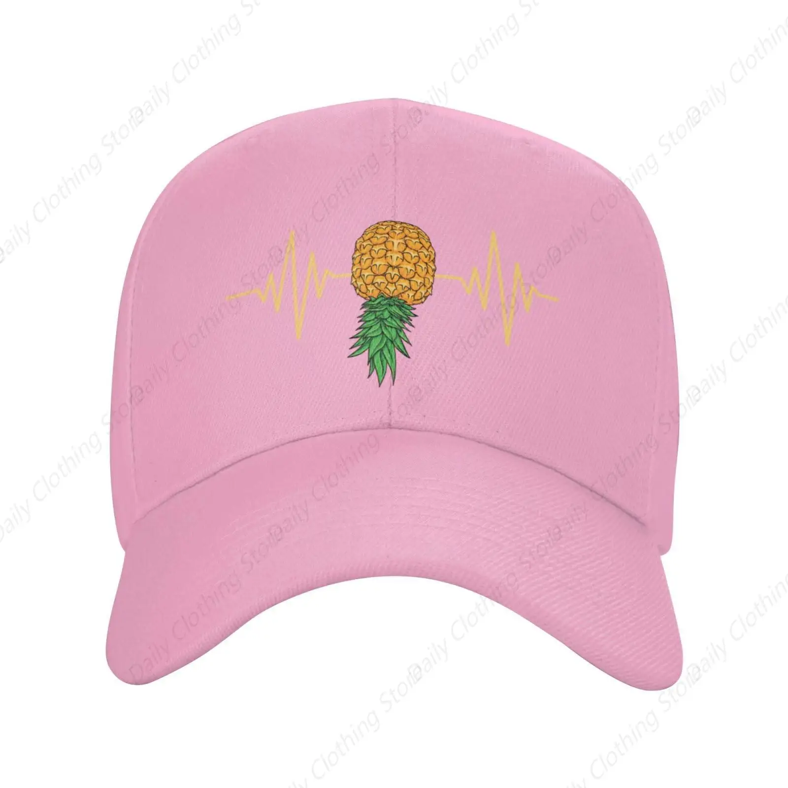 Heartbeat Swinger Upside Down Pineapple Gifts Cowboy Hat Trucker Caps Cotton Dad Hats For Men Women Snapback Cap