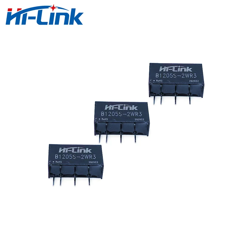 Hi-Link New B1205S-2WR3 Ultra Mini Transformer DCDC In stock Converter 2W 12V to 5V 400mA Output Switch Power Supply Module IC