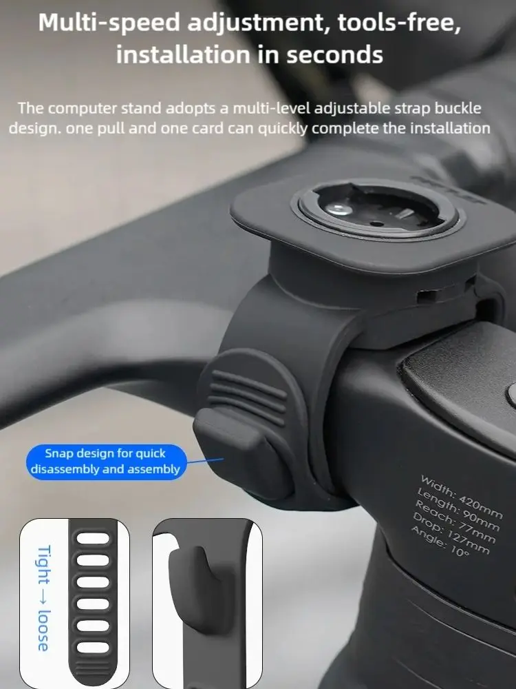 AliExpress GUB 630 Silicone Bicycle Computer Bracket Code Meter Holder Road Bike MTB Extension Bracket For Garmin Bryton WAHOO XOSS