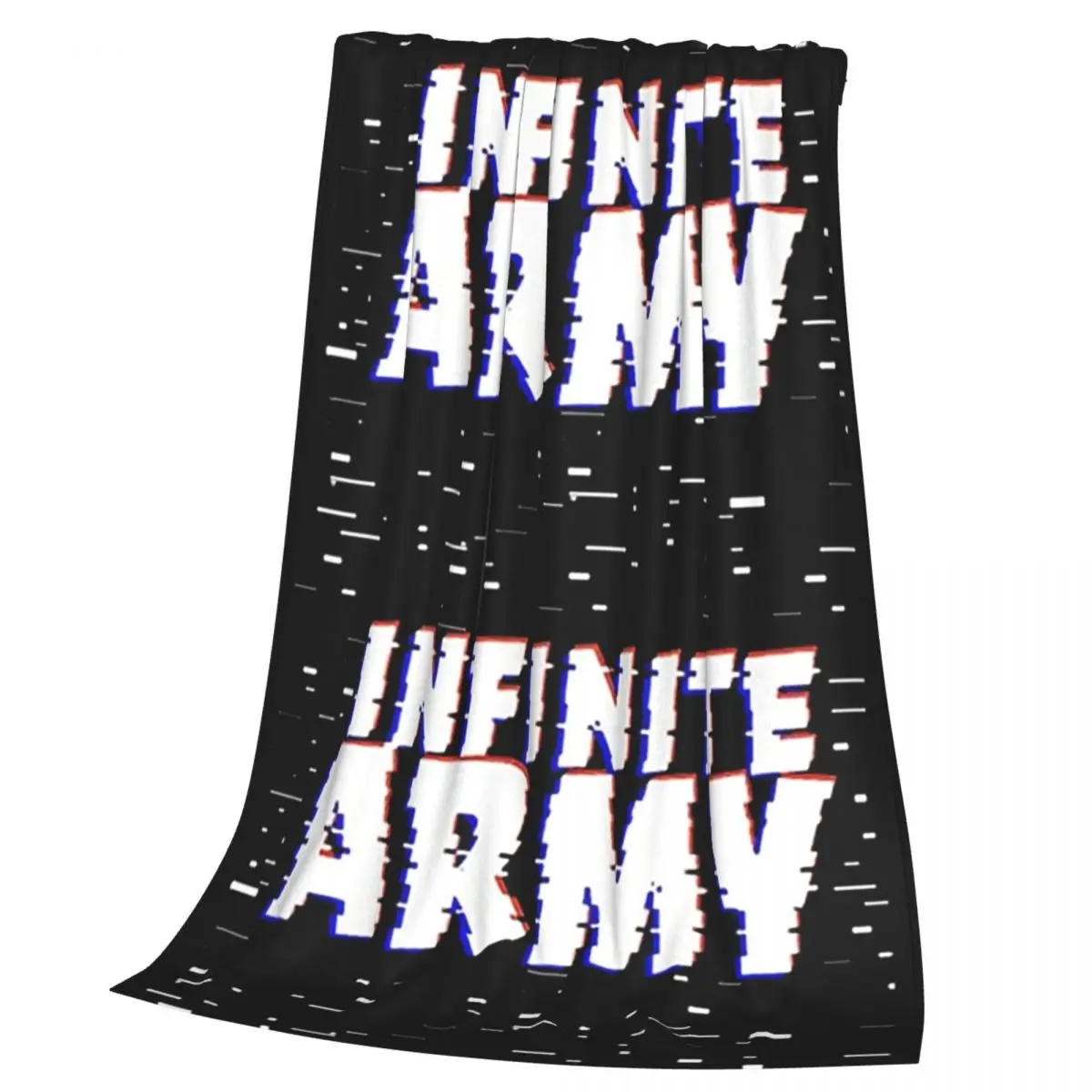 Caylus Gaming Infinite Army Blankets Soft Warm Flannel Throw Blanket Bedding for Bed Living room Picnic Travel Home Sofa