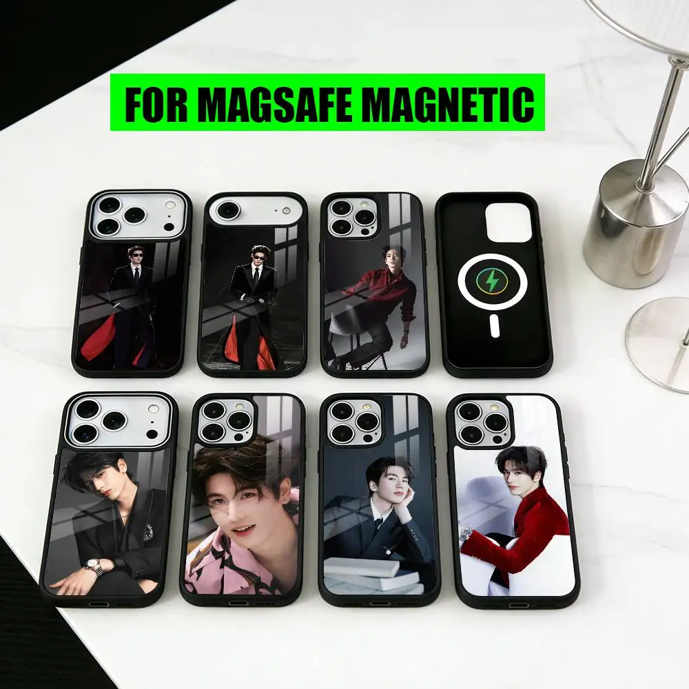 

Handsome K-Krien Z-Zhang L-Linghe Phone Case For iPhone17,16,15,14,13,12,11 Plus,Pro Magnetic with Magsafe Wireless Charging