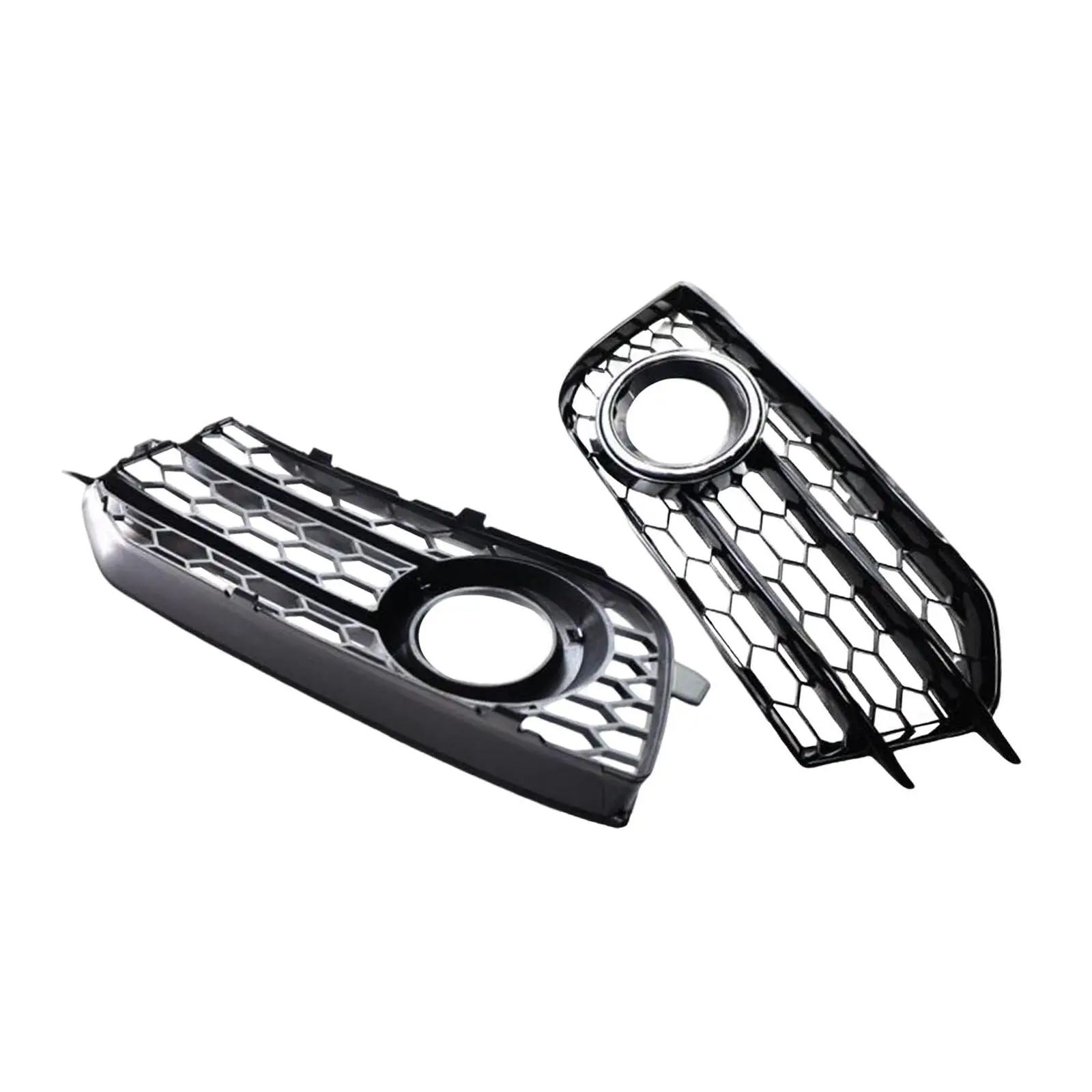 

2 Pieces Front Fog Light Grille Covers 8x0807681A Driver and Passenger Side 8x0