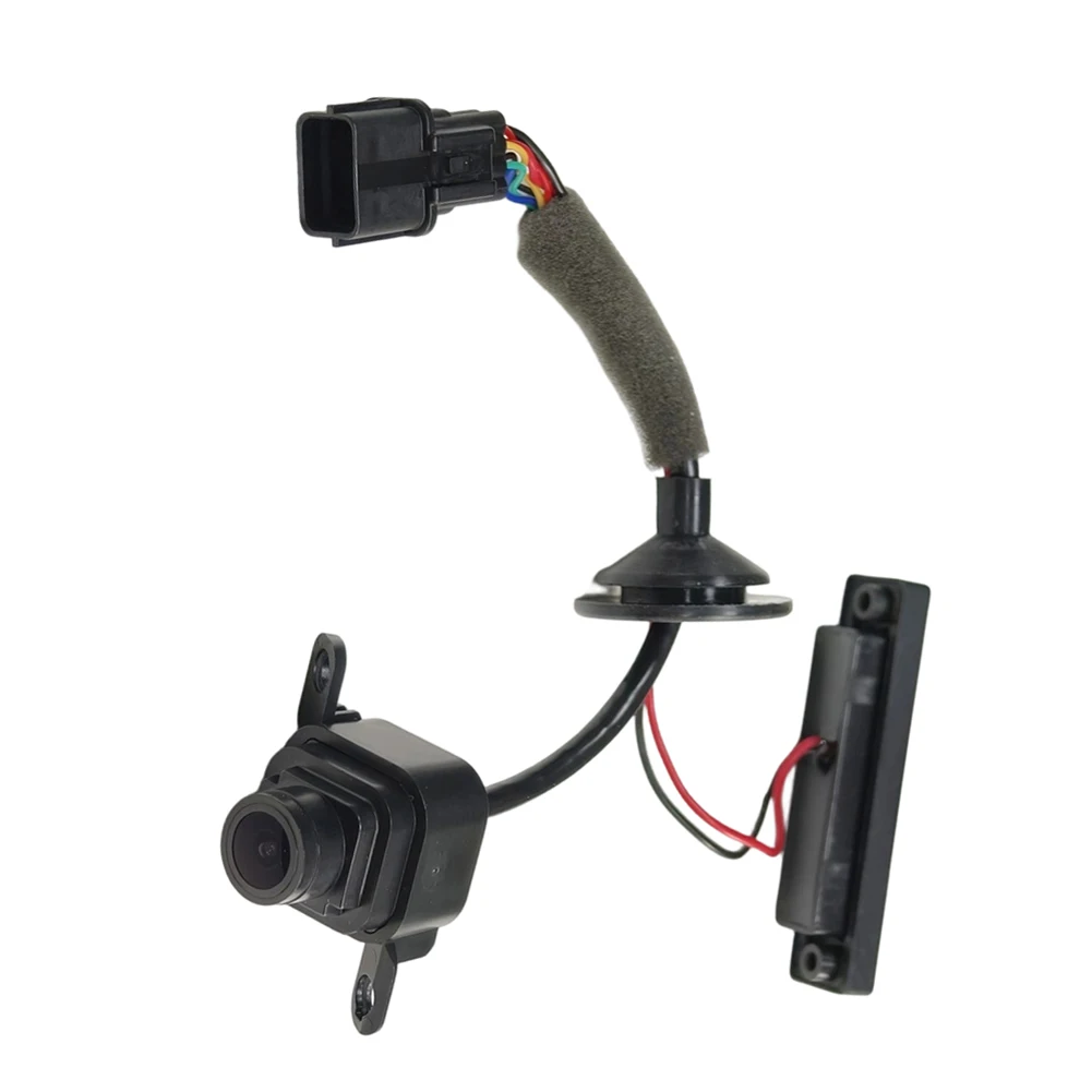 

Car Rear Camera Rear View Camera For Reverse Parking Black Rear View Parking Camera Vehicle Camera ABS Construction