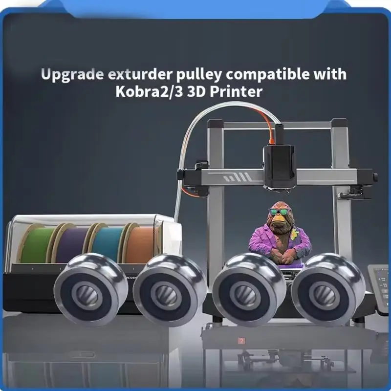 آلية عجلة الطابعة ثلاثية الأبعاد الطويلة الدائمة R53C تقلل من أقسام تحمل المعادن المقاومة #2