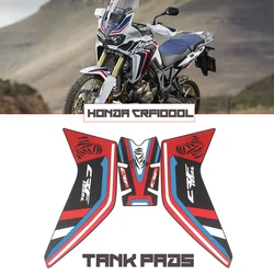 Non-Slip Side Fuel Tank Stickers Waterproof Pad For Honda CRF1000L Africa Twin CRF 1000 L Adventure Sports 2016-