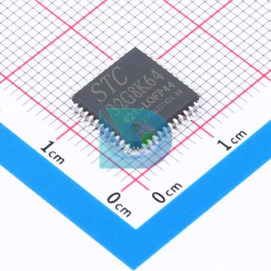 STC32G8K64-42I-LQFP44 LQFP-44(10x10) ไมโครคอนโทรลเลอร์ชิป (MCU/mpu/soc) ใหม่ดั้งเดิม