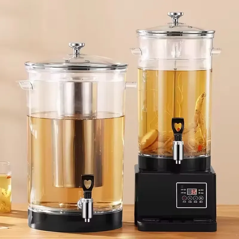 Commercial Electric Kettle with Filter Temperature Control Water Dispenser for Coffee and Tea Maker Stainless Steel Teapot