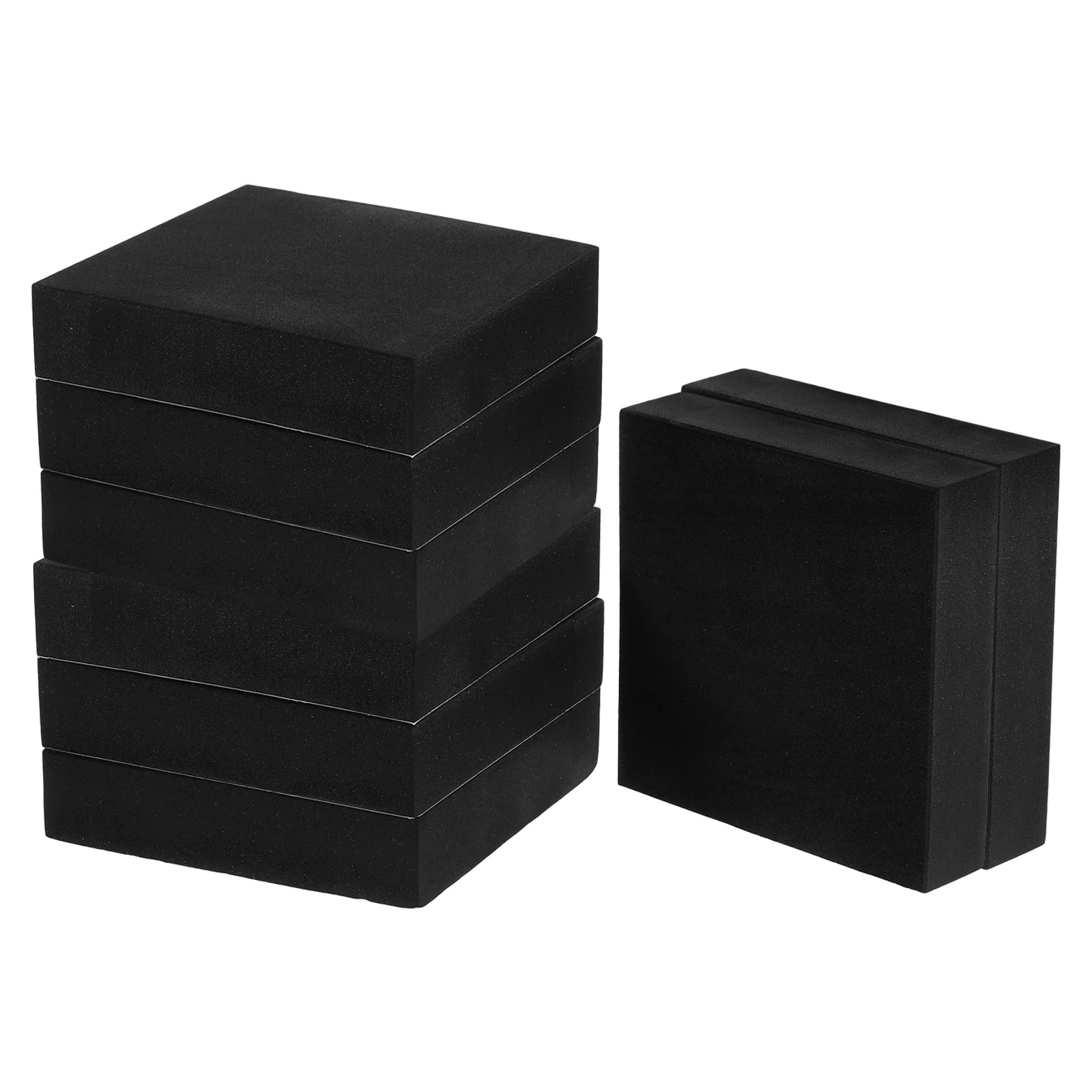 

8Pcs Sheets Self-Adhesive Anti-Slip Padding Mat Shock Absorption for Furniture Cars Door Frame Insulation Foam Pads