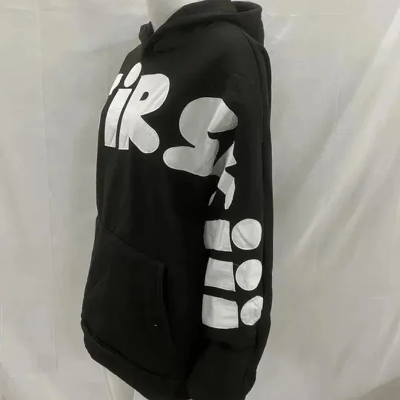 Modieuze lange mouwen casual veelzijdige dames hoodies met capuchon Amerikaanse retro gothic harajuku esthetiek losse trui met capuchon