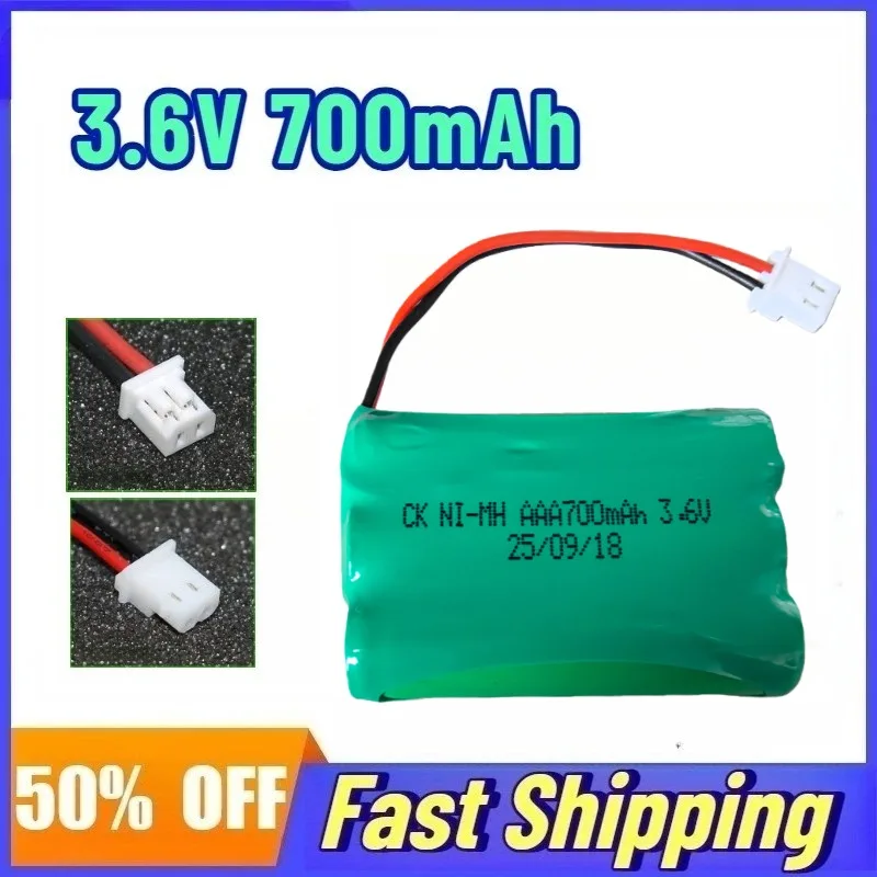 3.6V 700mAh Ni-MH Rechargeable Battery for GE 5-2721 BT-1006 BT-800 BT-904 BT909 Cordless Phone Long-Lasting Replacement