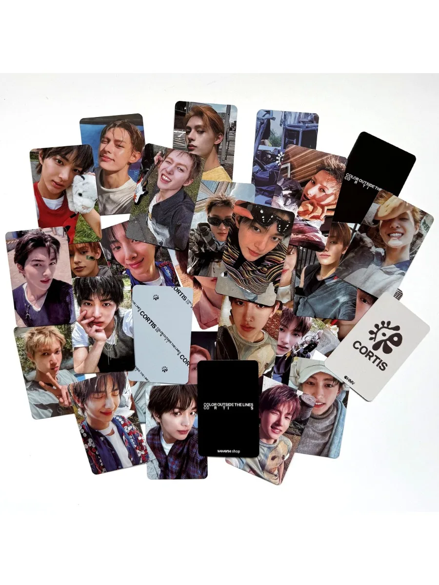 Kpop CORTIS Album personnel Photos cartes KEONHO SEONGHYEON MARTIN mode Photocard Lomo cartes Fans Collection cadeaux