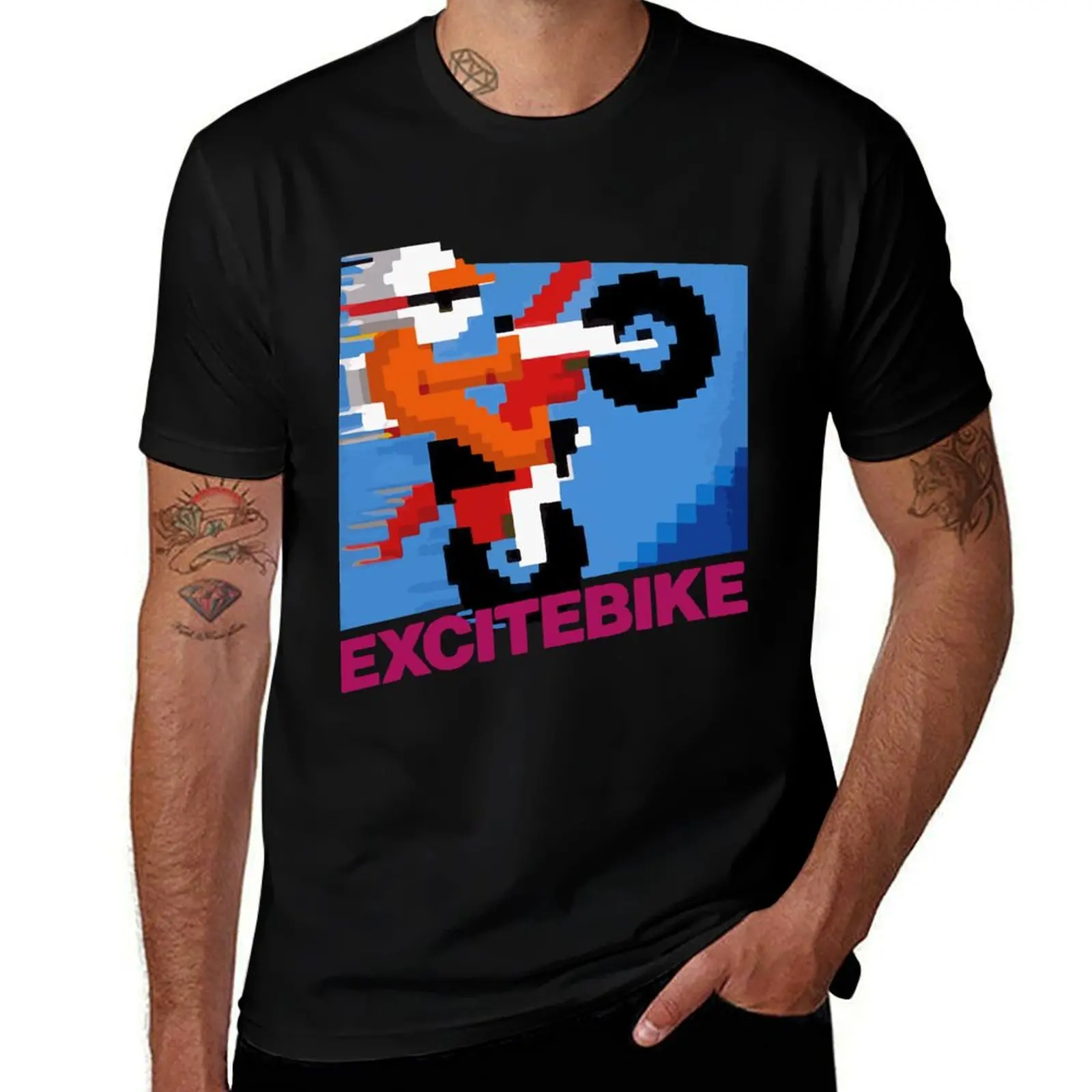 Excitebike Original For Fans T-Shirt customs quick drying t shirts for men pack