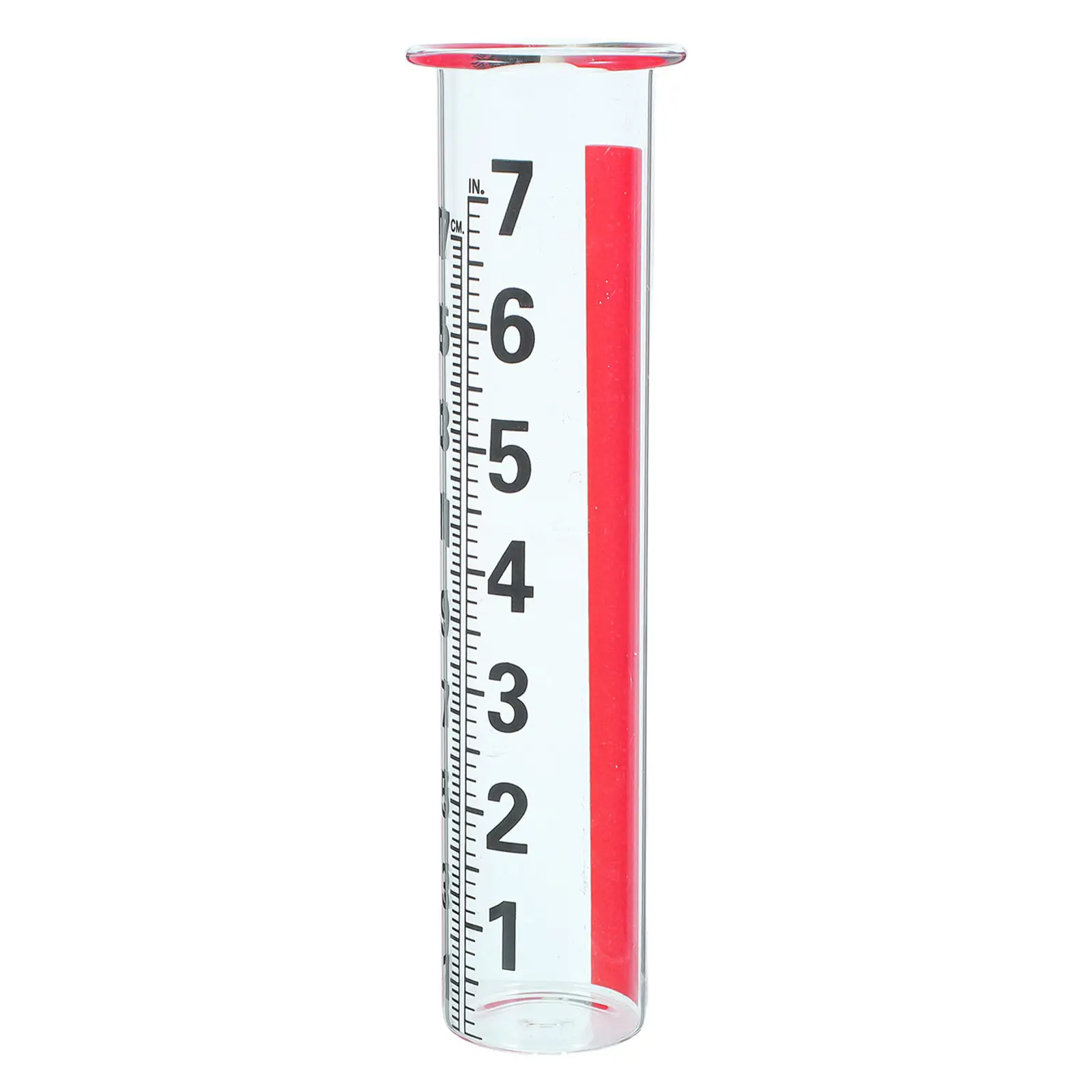 Accurate Rain Gauge Glass Replacement Tube 8 Outdoor Rainfall Measuring Device Lawn Garden Backyard Rain Gauge Tube