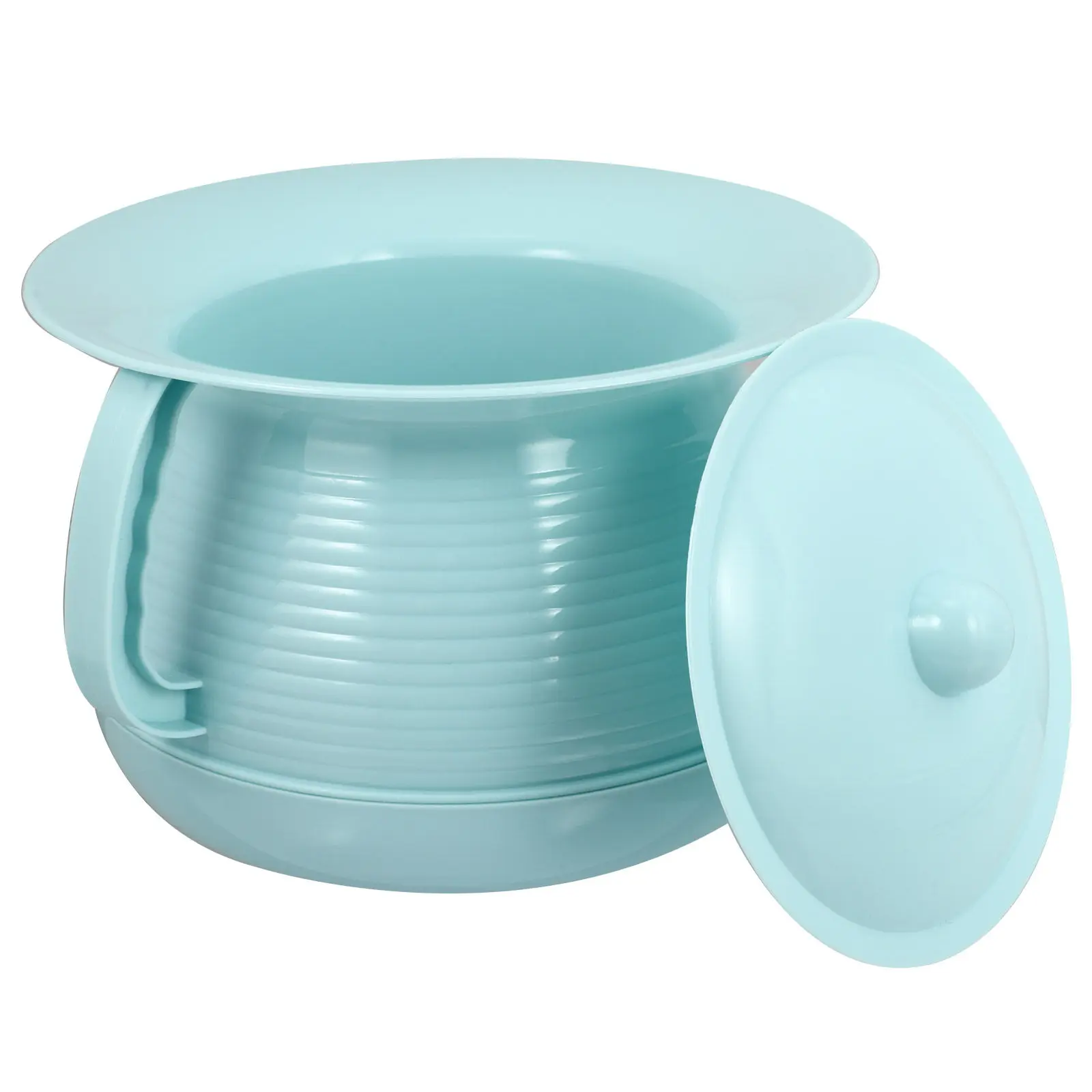 

1Pcs Portable Spittoon Household Bed Pan High Quality Plastic Night Urine Pot Chamber Pot for Children Adults Household Spittoon