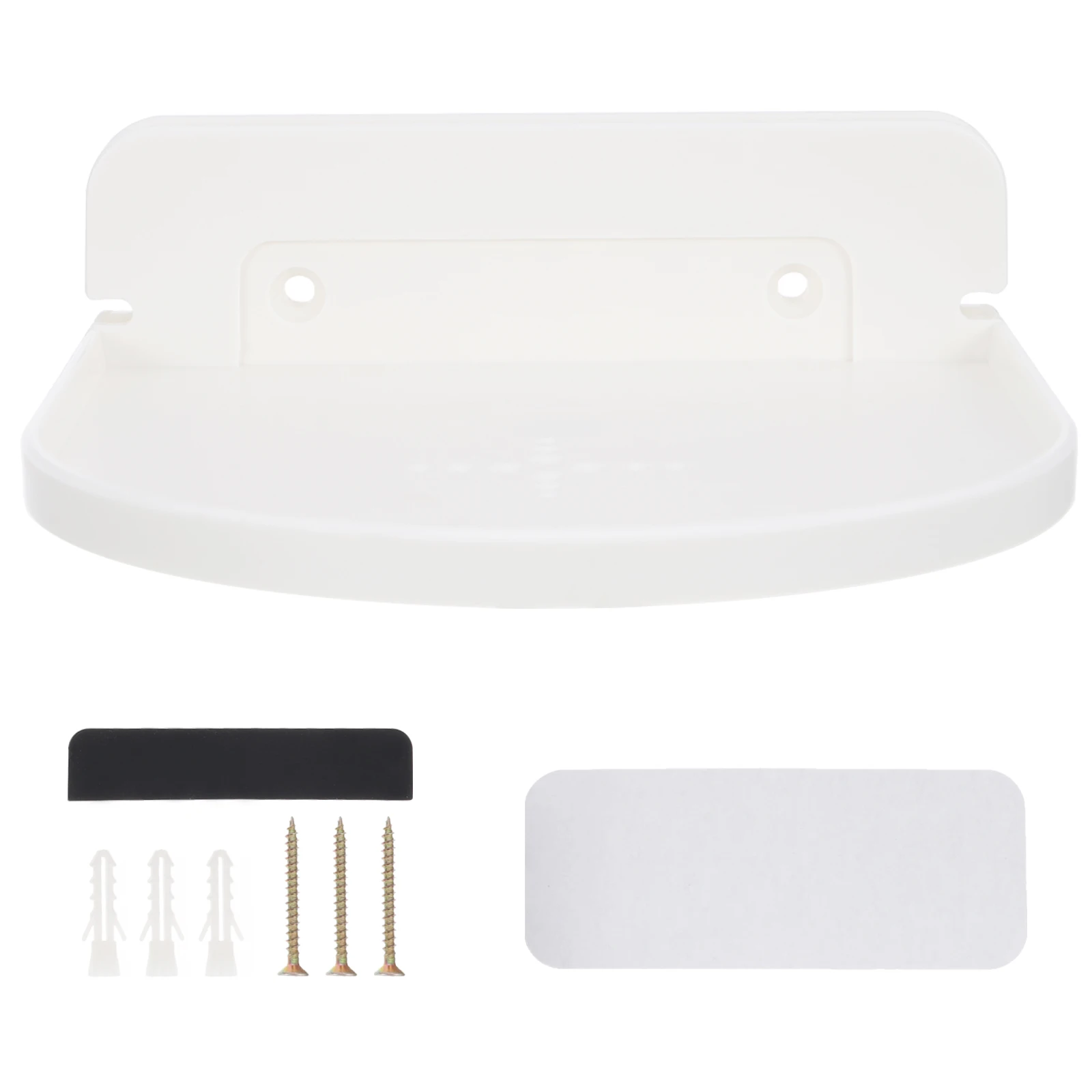 

WIFI Bracket Speaker Holder Plastic Wall Mounted Easy Install Living Room Speaker Accessories Storage Rack 360 Degree Sound