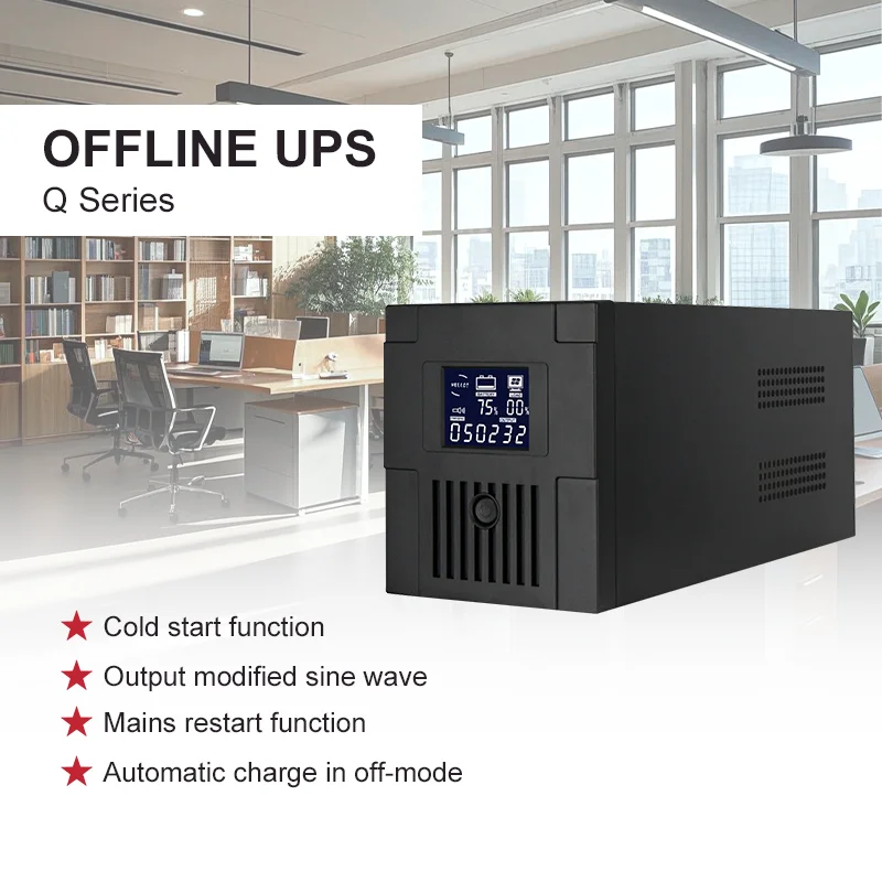 Shanpu Offline UPS Uninterruptible Power Supply 450VA 650VA 850VA 1000VA 1200VA 1500VA 2000VA voor PC Computer Desktop