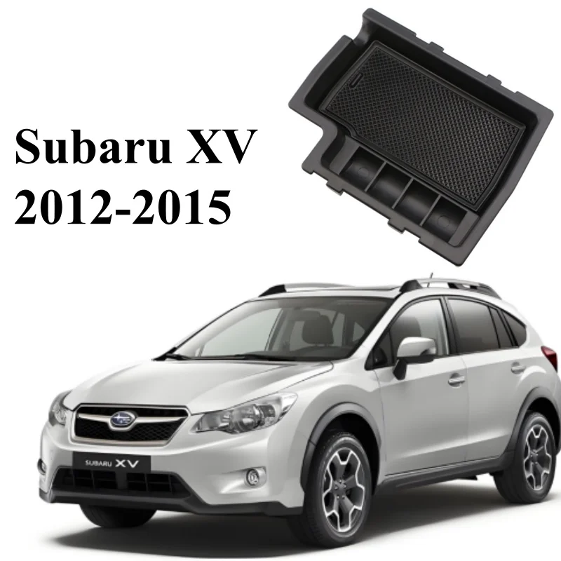 

Fit for Subaru XV 2012-2015 Car Armrest Storage Box Tray Center Console Organizer Holder Container Interior Accessories