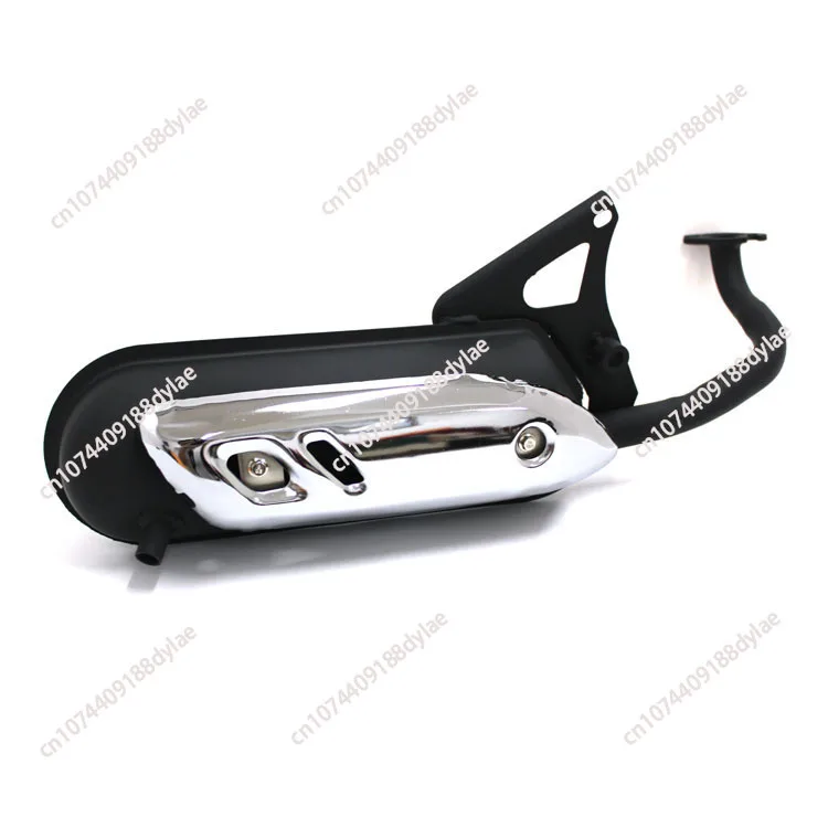 

Motorcycle traditional black exhaust pipe for JOG50 with cover