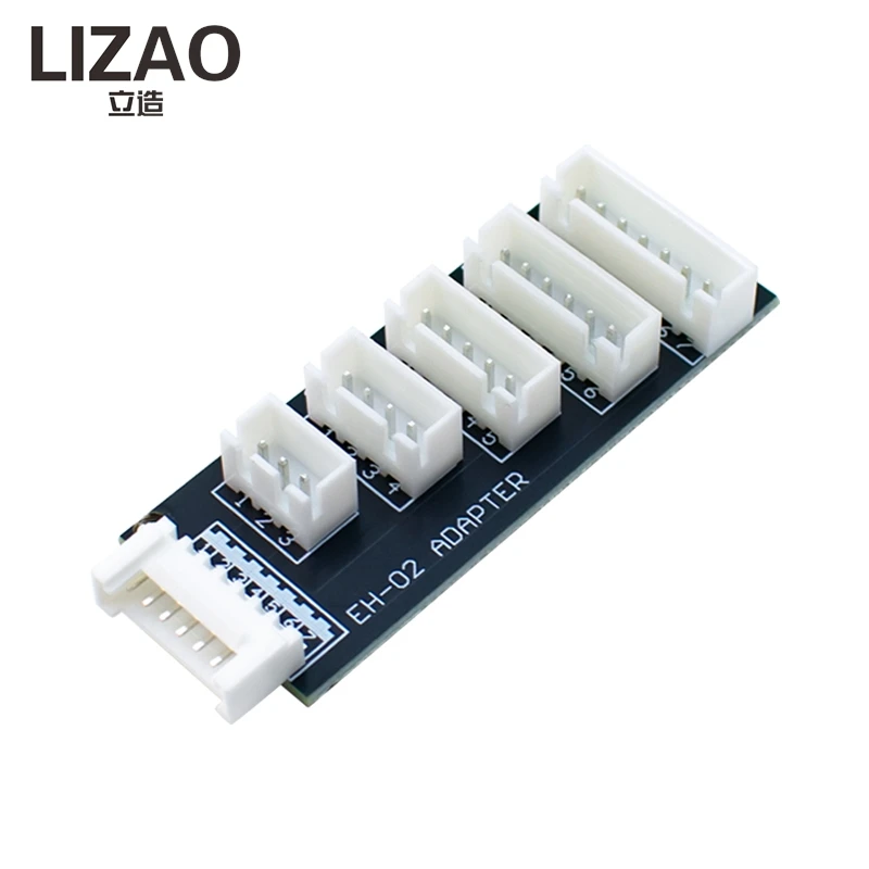 LIZAO 1PCS 2-6S XH2.54 Balance Connector Adapter Board For Q6 Q8 D6 PRO RC Airplane Battery Charger