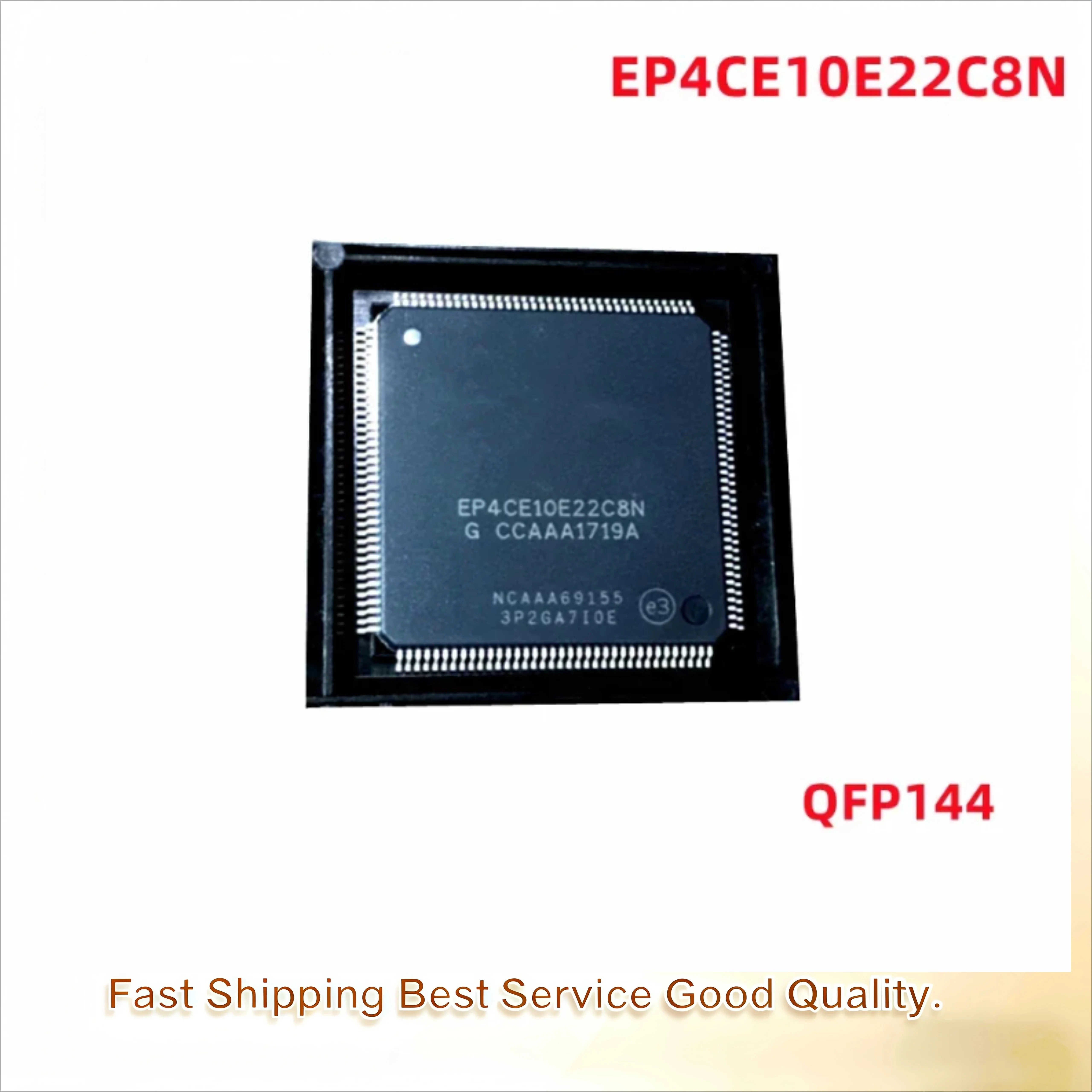 1PCS/Lot Brand  new original   EP4CE10E22C8N QFP144 EP 4CE10E22 C8N IC FPGA 91 IO 144EQFP EP4CE10E22C-8N IC Chip